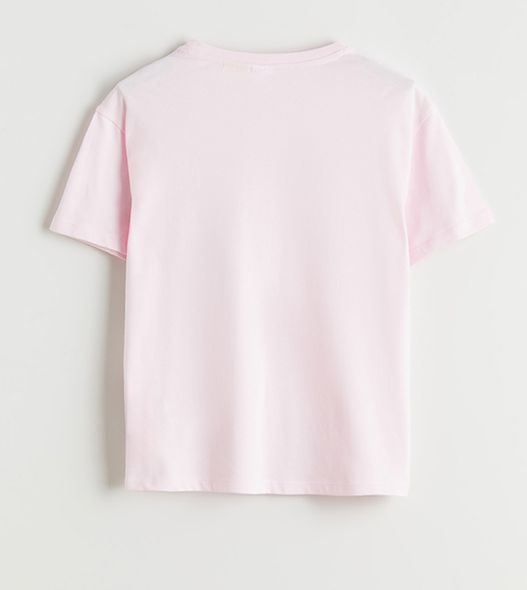 تيشيرت بكم قصير بطبعة ستيتش وانجل