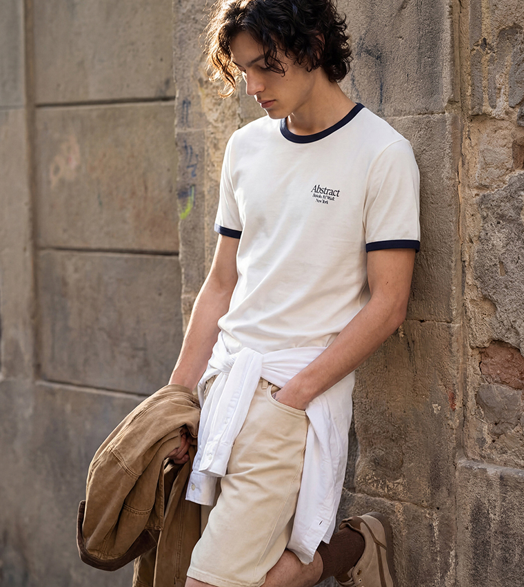 New York Printed Crew Neck T-Shirt