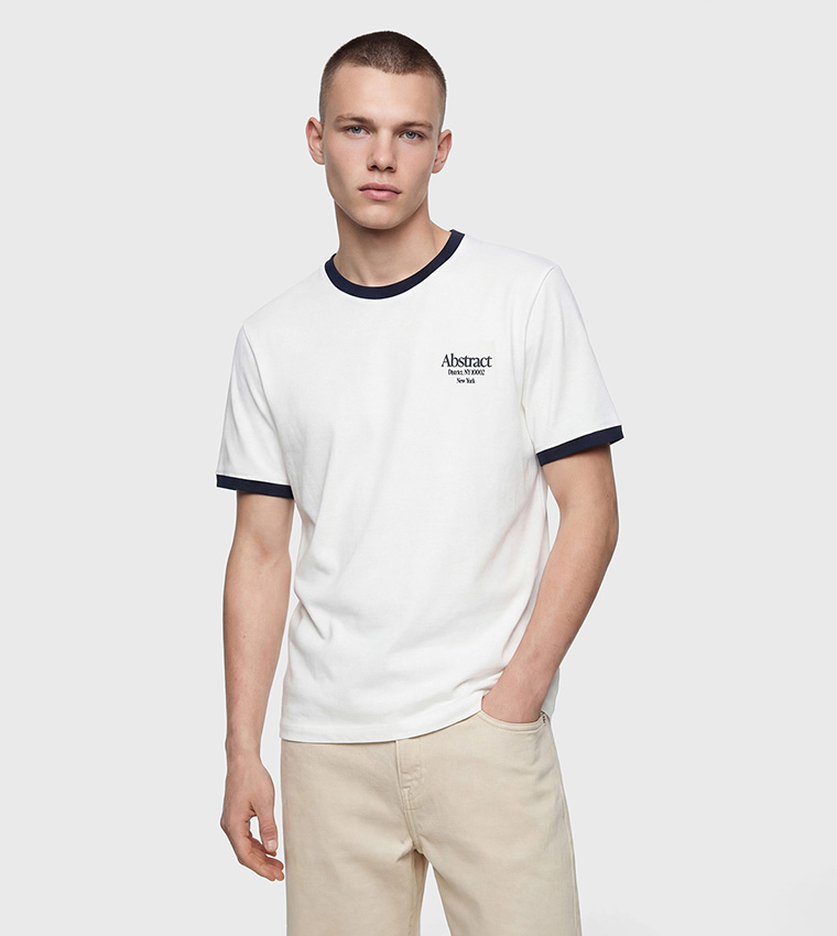 New York Printed Crew Neck T-Shirt