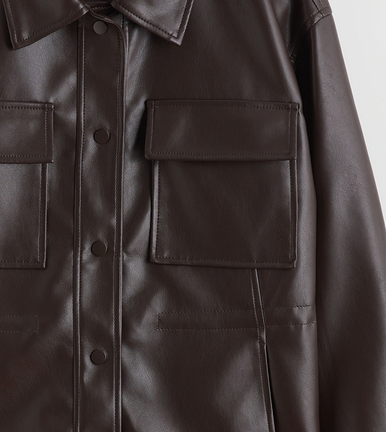 Solid Long Sleeves Jacket