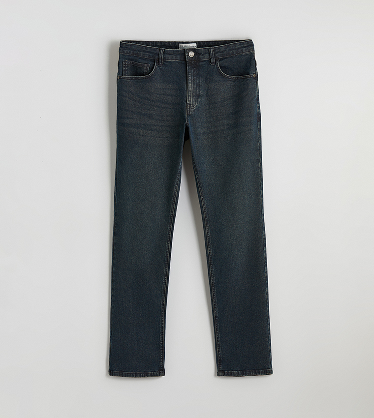 779 Washed Mid Rise Regular Ft Jeans