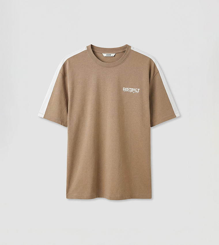Printed Short Sleeves Casual T-Shirt