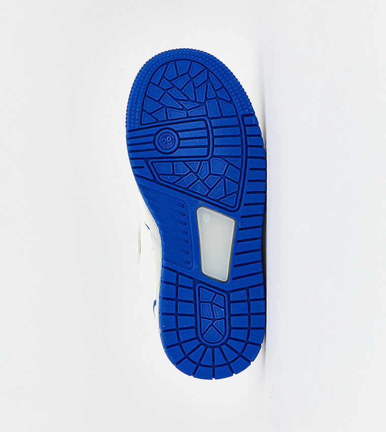 Sonic Print Velcro Closure Sneakers