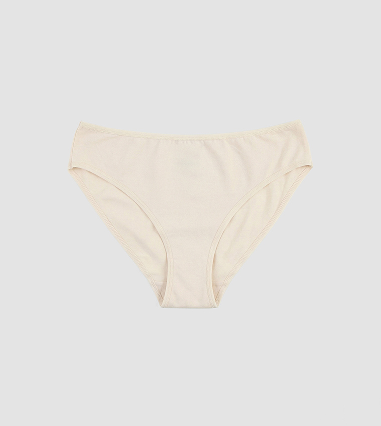 Pack of 5 Solid Hipster Briefs