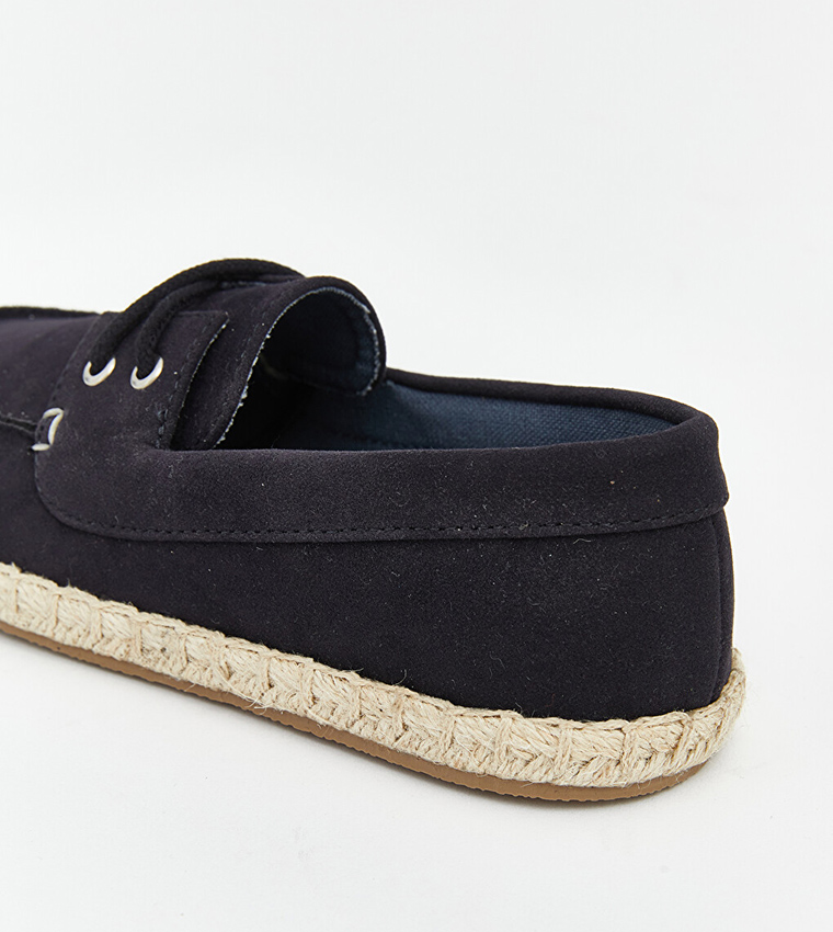 Solid Rope Sole Espadrilles