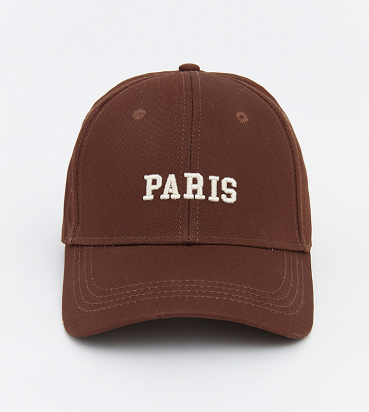 Paris Embroidered Baseball Cap