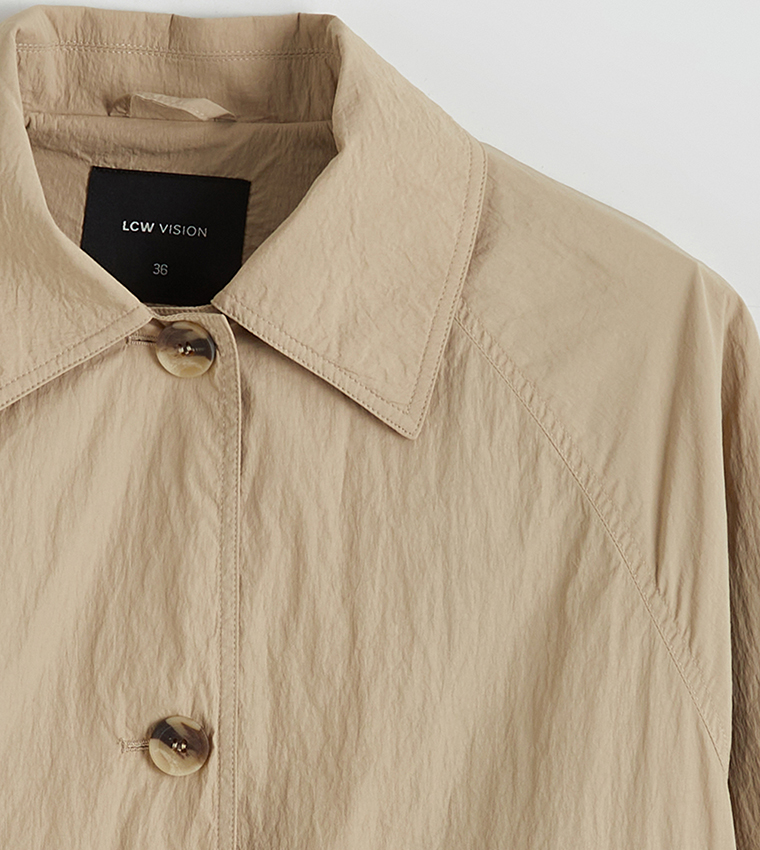 Textured Long Sleeves Jacket