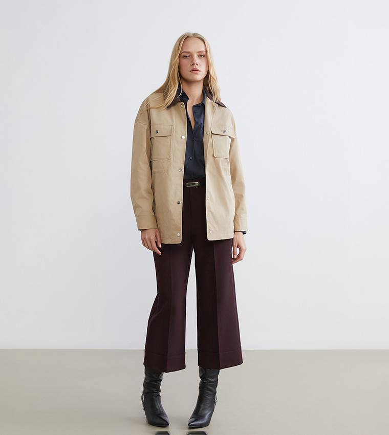 Long Sleeves Velvet Jacket