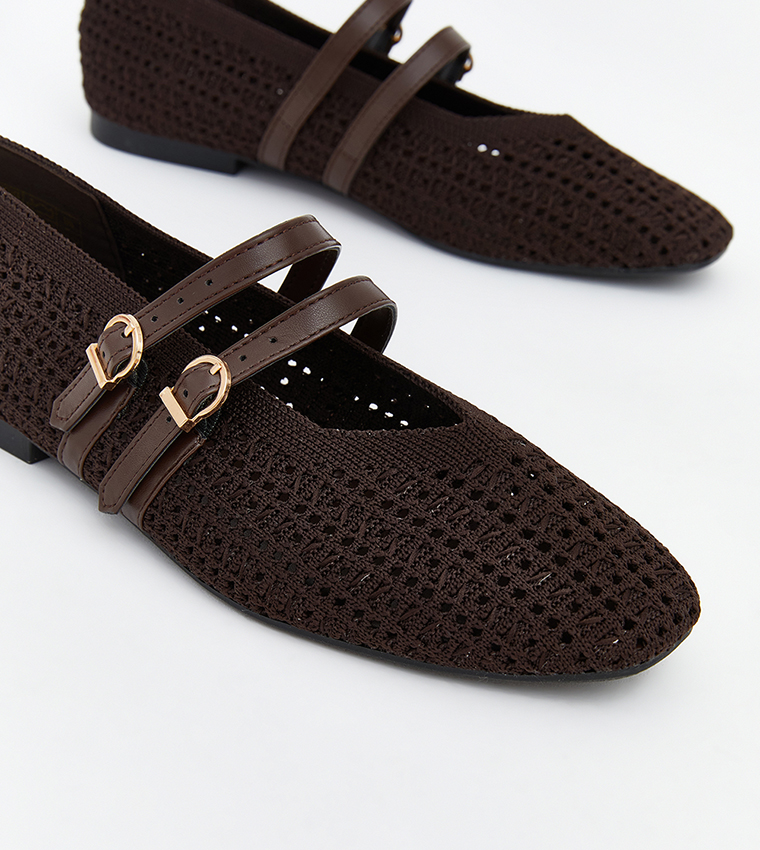 Almond Toe Mary Jane Shoes