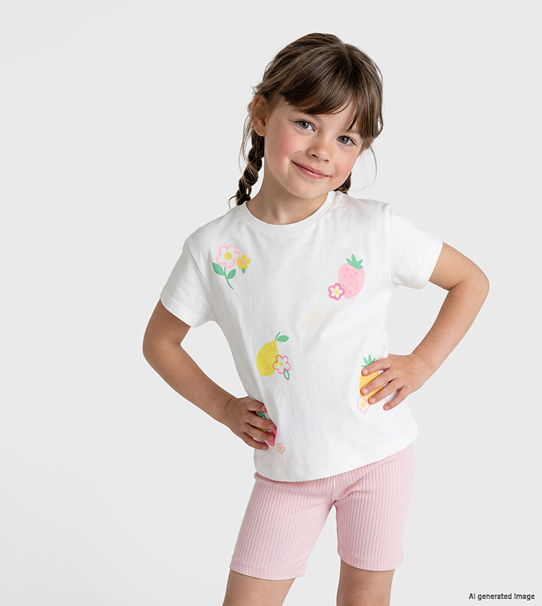 Printed Short Sleeves T-Shirt