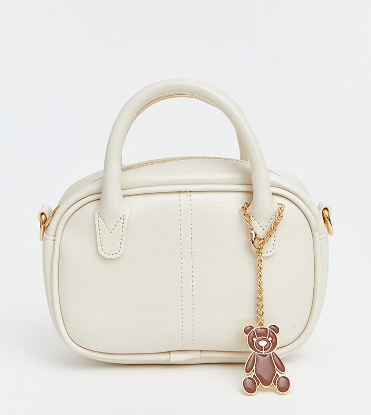 Bear Charm Zip Mini Bag
