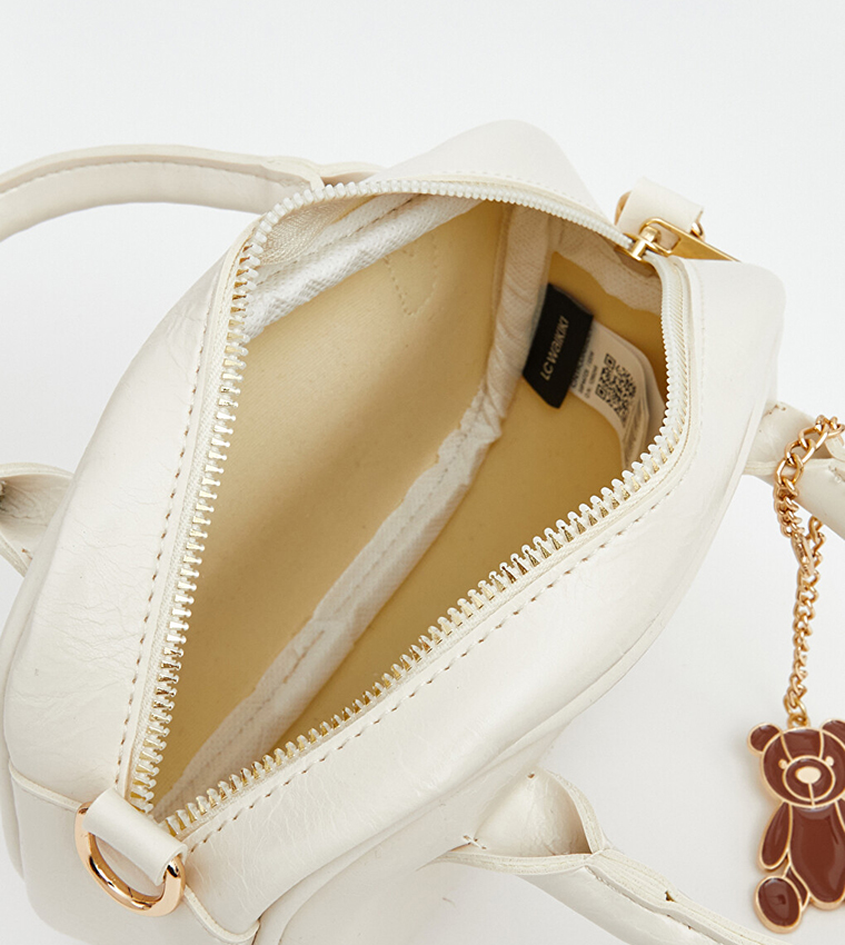 Bear Charm Zip Mini Bag
