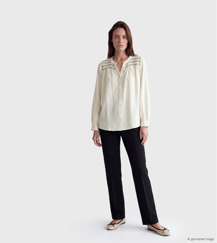 LC Waikiki  Casual Tops - Beige Casual Tops