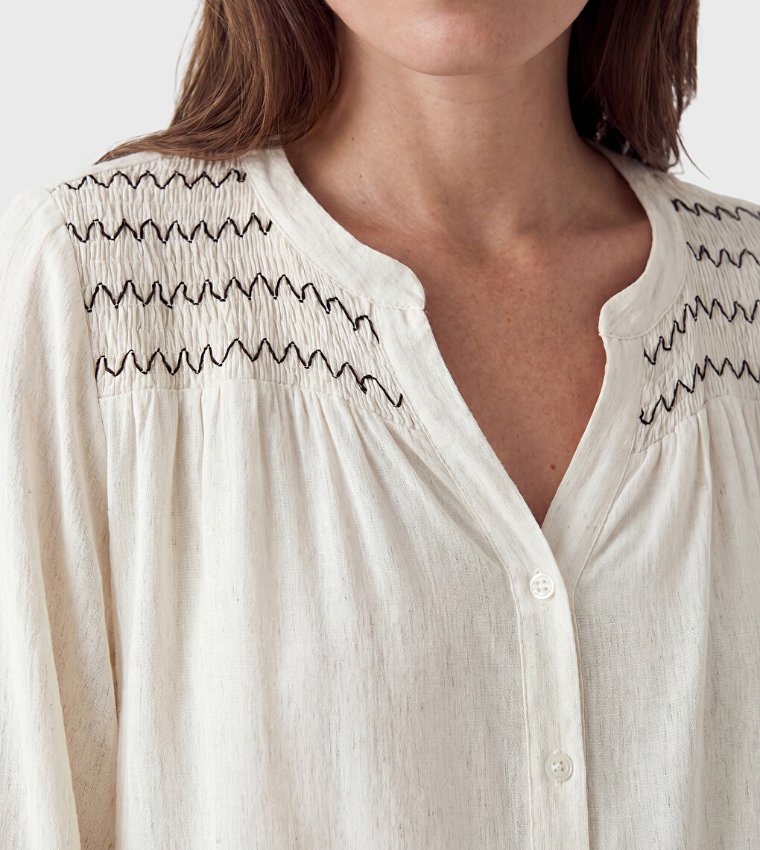 LC Waikiki  Casual Tops - Beige Casual Tops