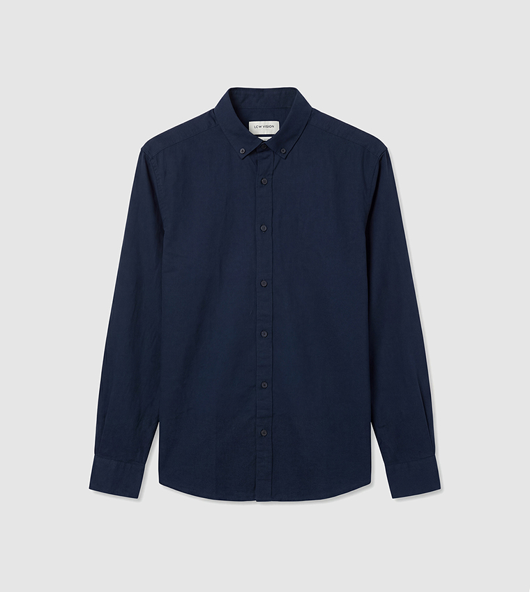 Solid Long Sleeves Casual Shirt