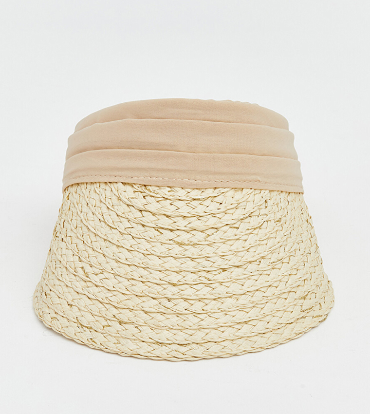 Braided Visor Hat