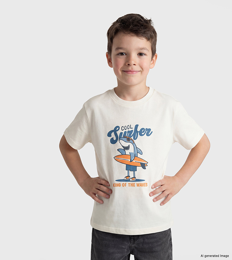 Printed Short Sleeves T-Shirt