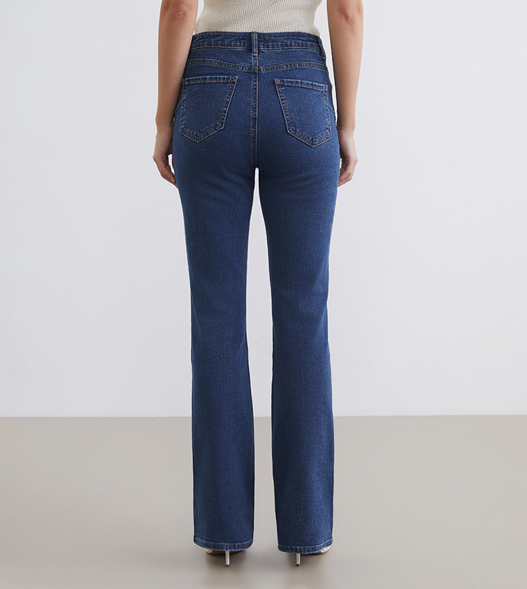 Mars High Waist Flared Jeans