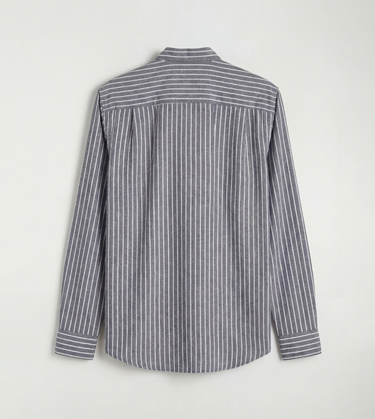 Striped Long Sleeves Oxford Shirt