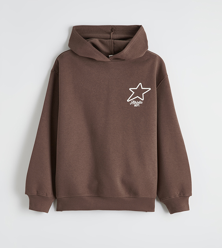 Printed Long Sleeves Hoodie