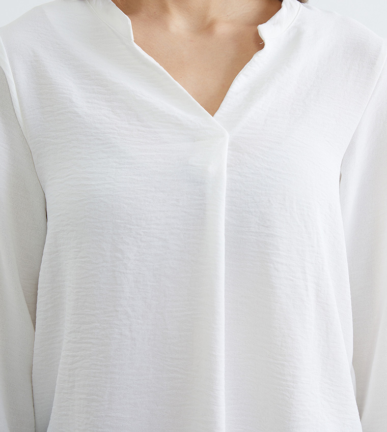 اٍل سي واي كيكي  توبات كاجوال  - بيج Casual Tops