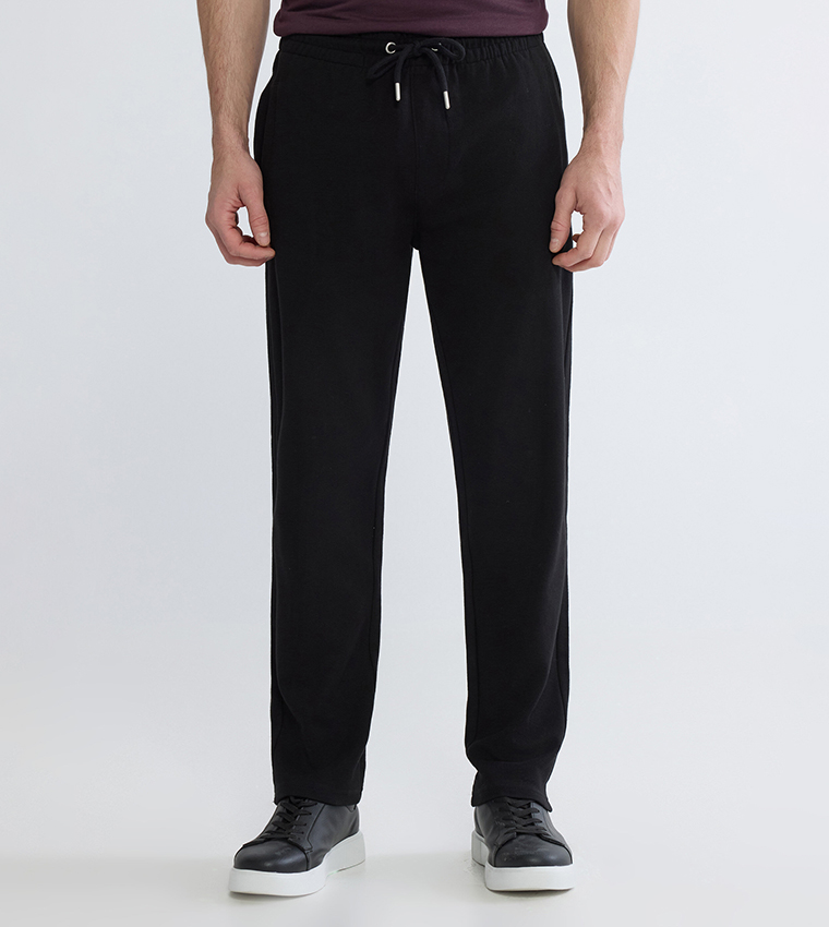 Drawstring Waist Sweatpants