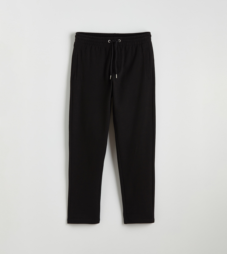 Drawstring Waist Sweatpants