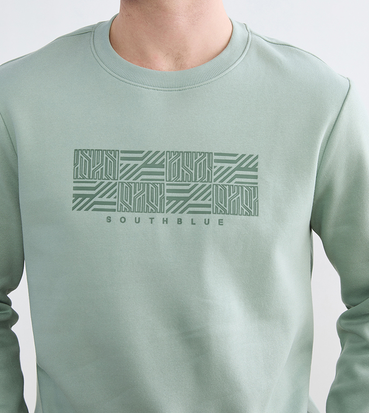 Printed Long Sleeves Sweatshirt