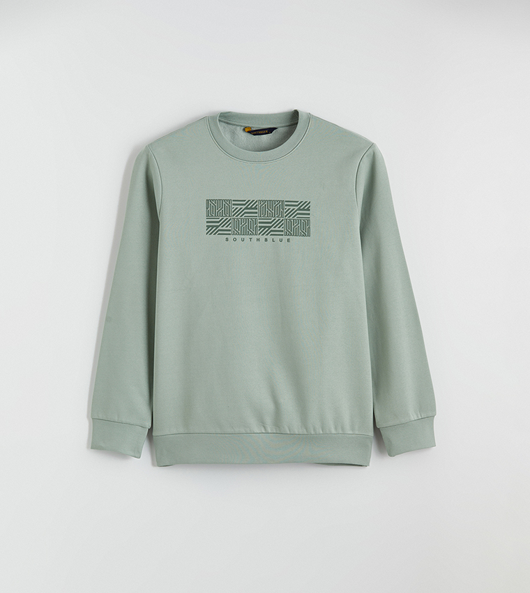 Printed Long Sleeves Sweatshirt