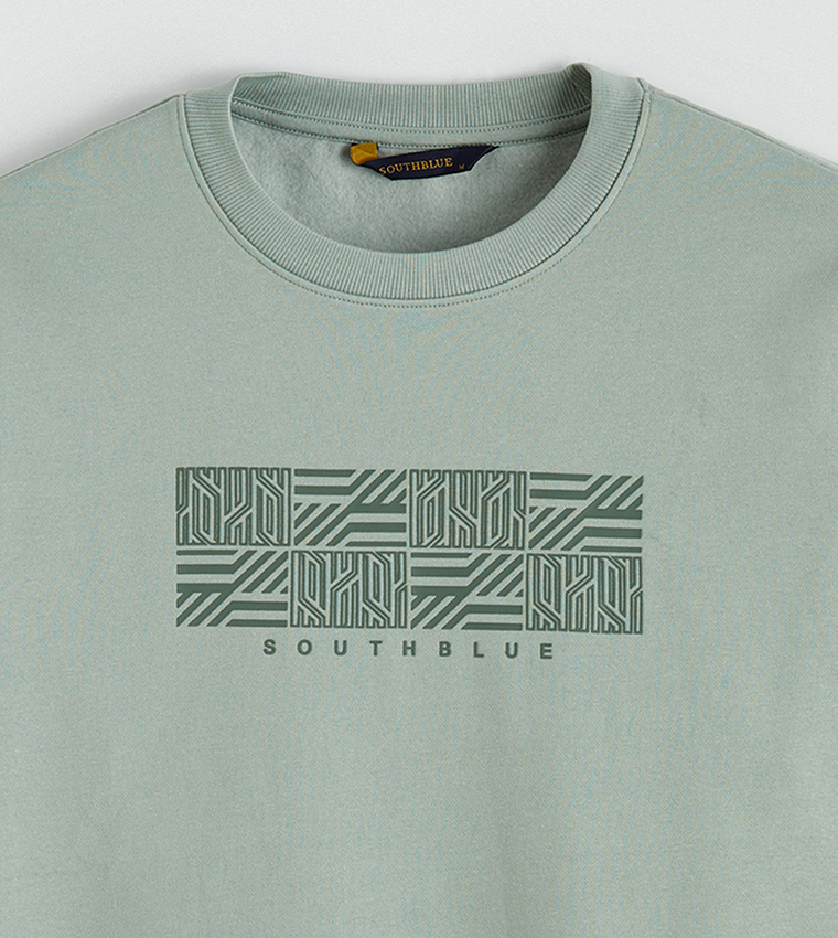 Printed Long Sleeves Sweatshirt