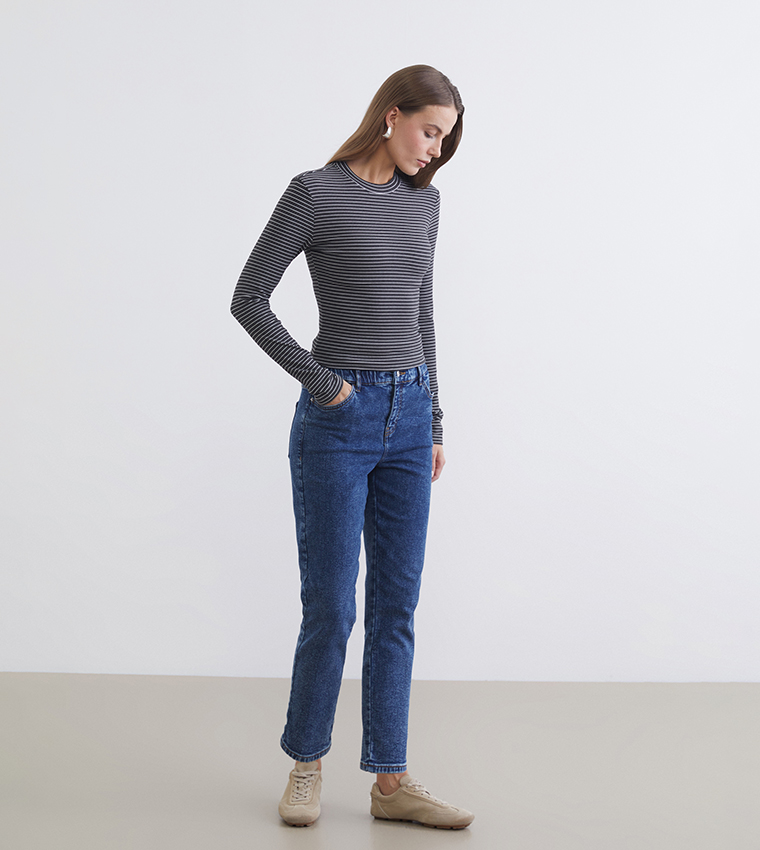 Striped Long Sleeves T-Shirt