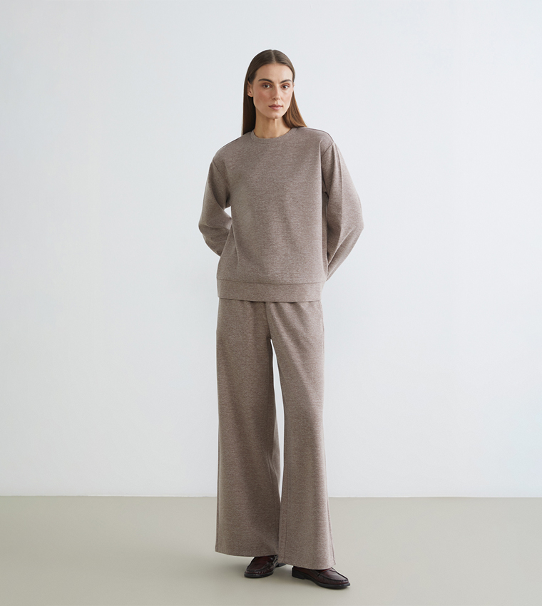 اٍل سي واي كيكي  بناطيل رياضية - بيج Sweatpants