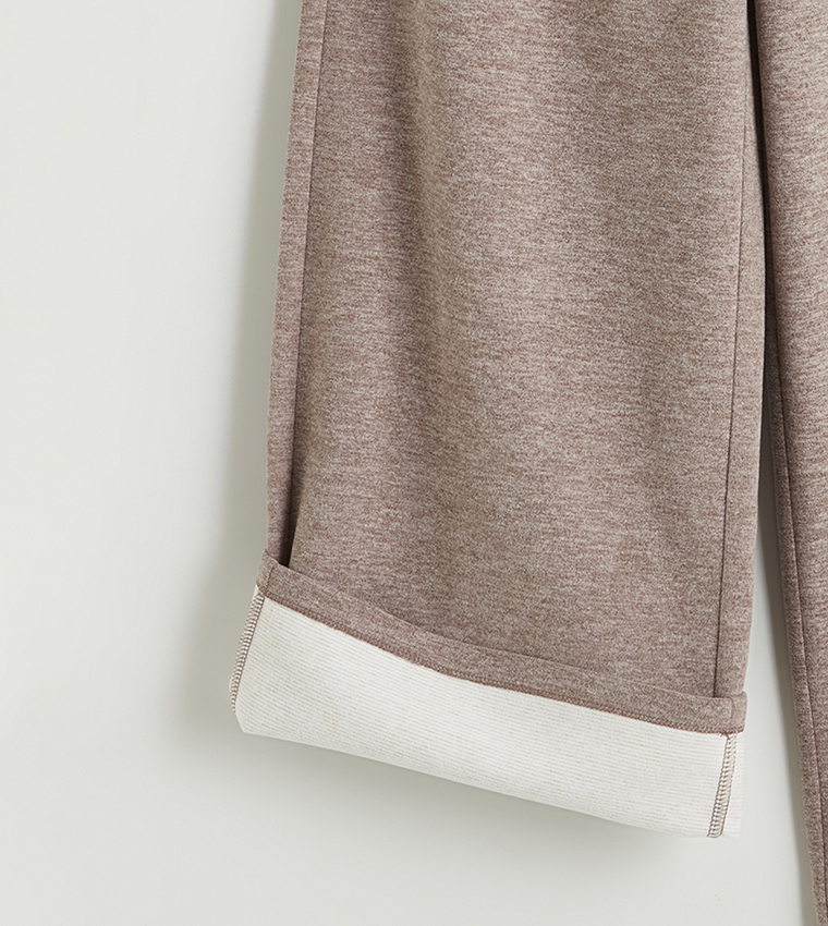 اٍل سي واي كيكي  بناطيل رياضية - بيج Sweatpants