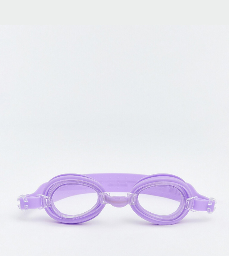 Solid Swim Goggles - Assorted