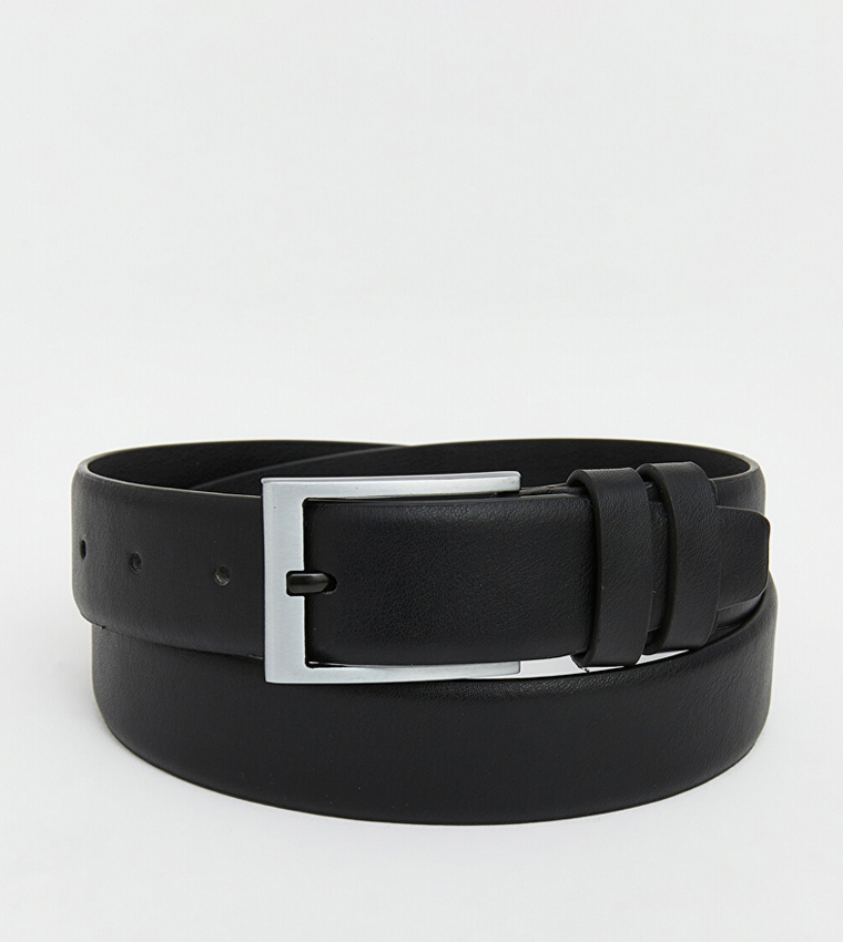 Solid Buckle Belt