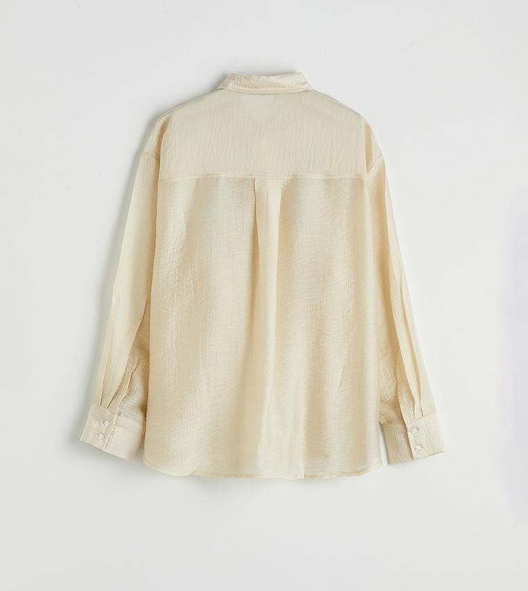 اٍل سي واي كيكي  قمصان - بيج Casual Tops