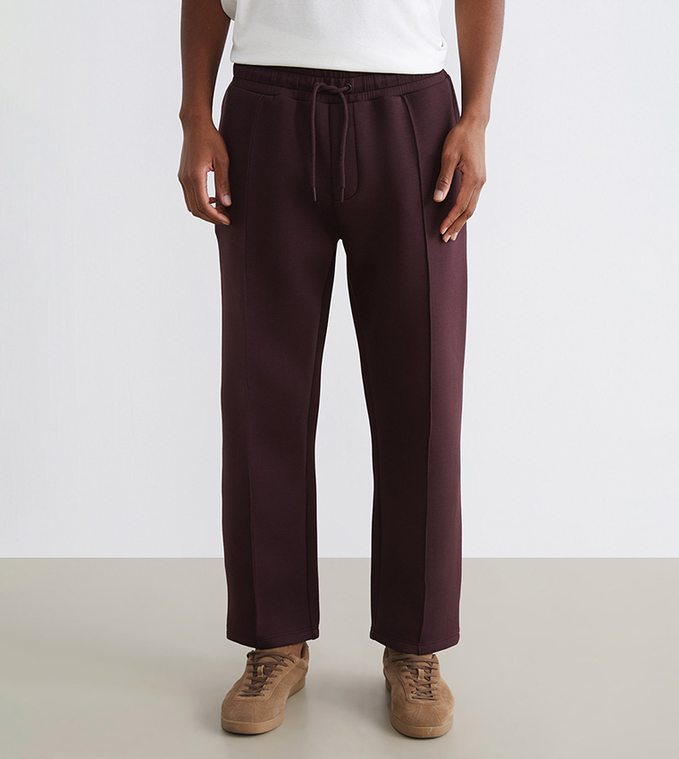 Seam Detail Relaxed Fit Sweatpants