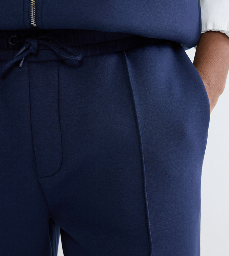 Seam Detail Relaxed Fit Sweatpants