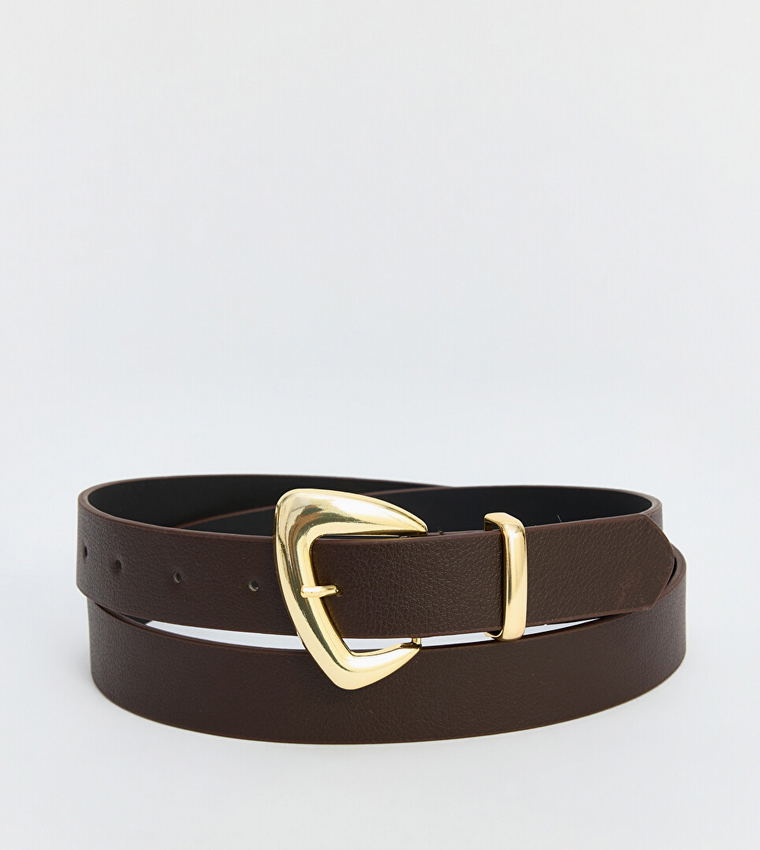 Solid Buckle Belt