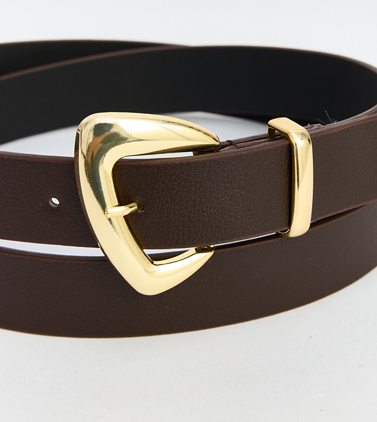 Solid Buckle Belt