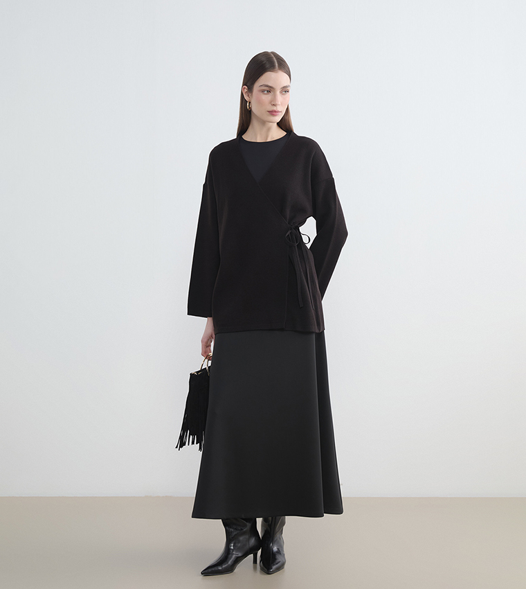 Double Breasted Long Sleeves Kimono