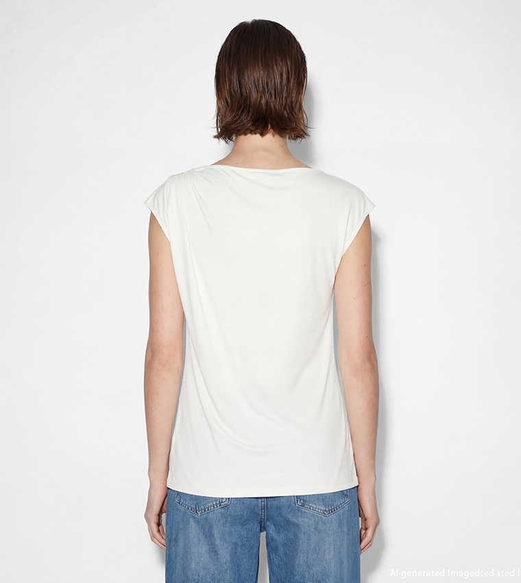 اٍل سي واي كيكي  توبات بلا أكمام  - بيج فاتح  Sleeveless Tops