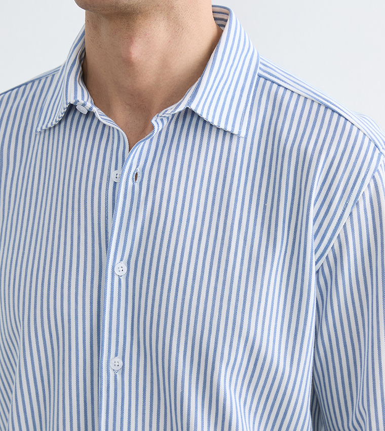 Striped Long Sleeves Casual Shirt