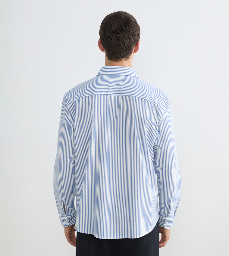 Striped Long Sleeves Casual Shirt