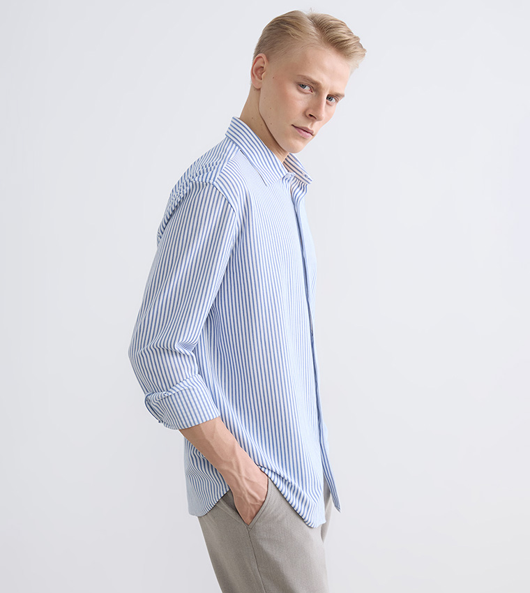 Striped Long Sleeves Casual Shirt