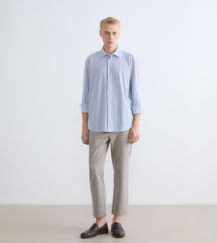 Striped Long Sleeves Casual Shirt