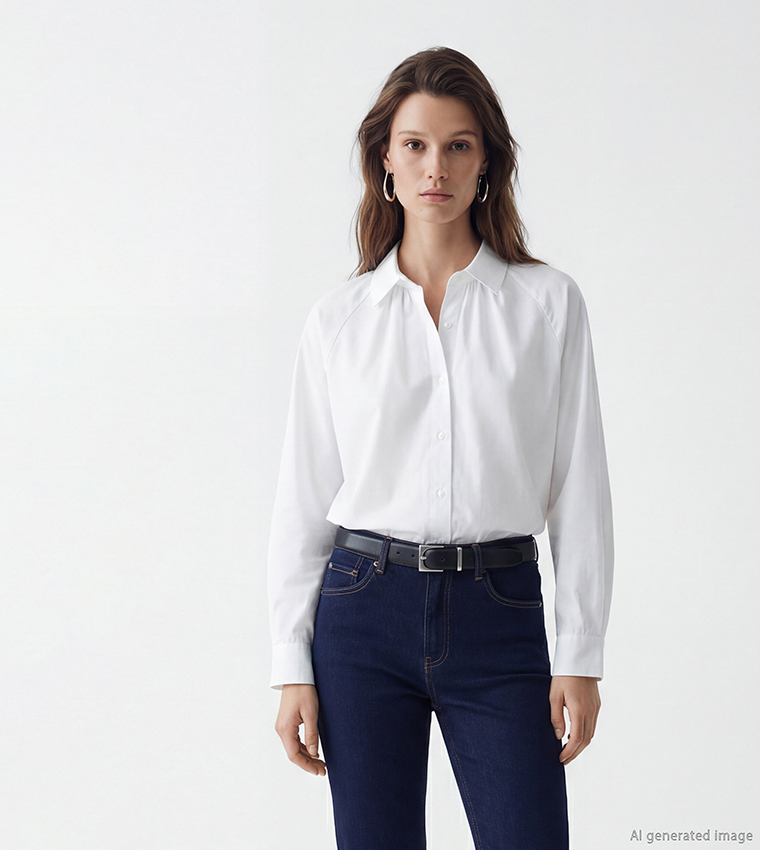 Solid Long Sleeves Shirt