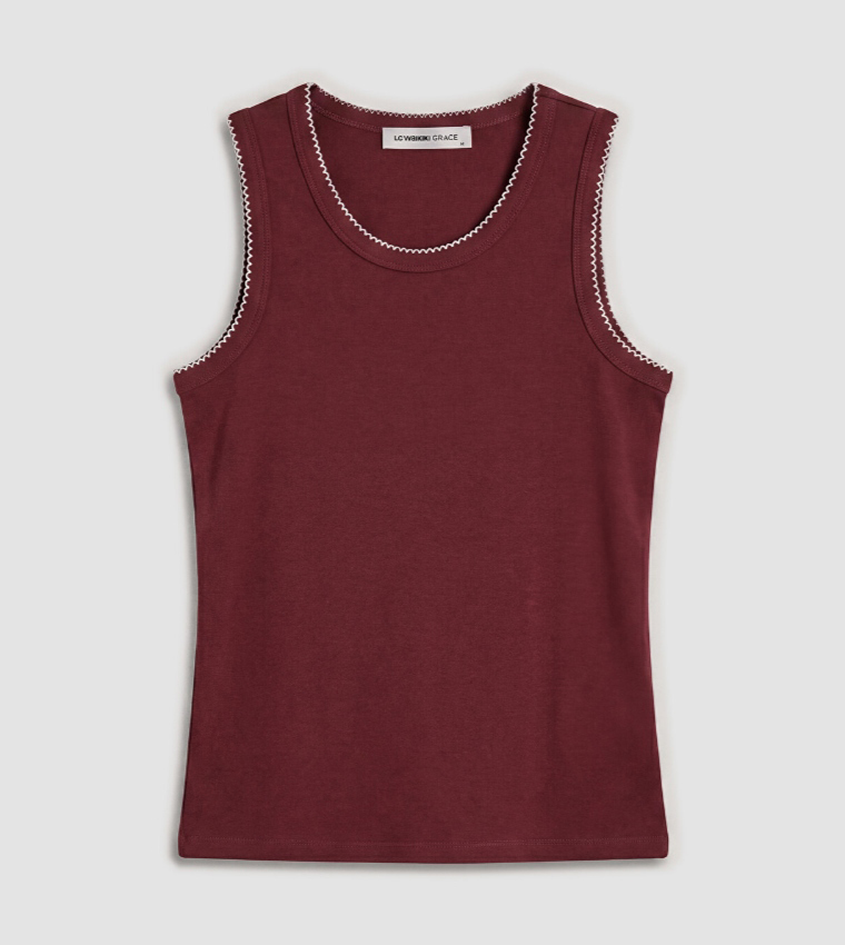 اٍل سي واي كيكي  توبات بلا أكمام  - أحمر  Sleeveless Tops