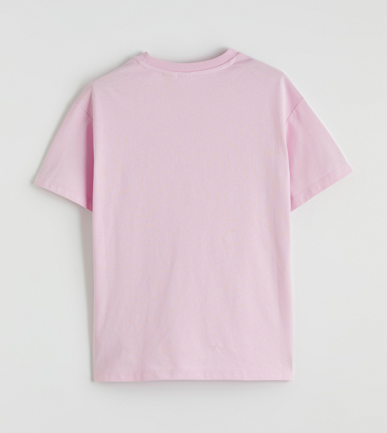 Stitch Printed Short Sleeves T-Shirt