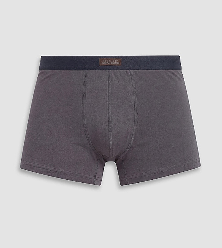 3 Pack Solid Trunks